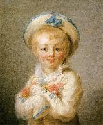 Jean Honore Fragonard, A Boy as Pierrot